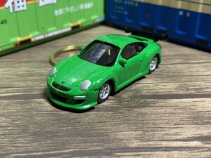 ●ポルシェ 911 ルーフRGT キーホルダー 2◎●①オリジナル加工品 カーアクセサリー ミニカー ハンドクラフト ハンドメイド 997 RUF