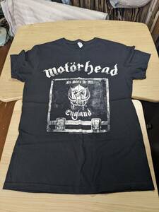 【服飾】 ビンテージ レア Tシャツ バンド 当時物? motorhead モーターヘッド No Sleep At All England DELTA S 黒 半袖