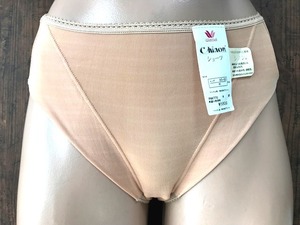 ss_1105y 【 ワコール Chinon シノン 未使用整理品 】パンティ／ショーツ、ベージュ、つるさら生地、Mサイズ、ビキニ、ＥＣＯ、断捨離下着