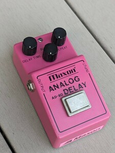 Maxon AD-80 ANALOG DELAY 80年代 マクソン アナログディレイ 難有り１円スタート☆