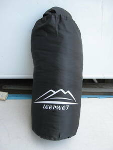 LEEPWEJ 寝袋 SLEEPING BAG 筒型シュラフ 軽量 キャンプ アウトドア BBQ