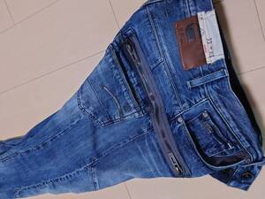 G-STAR RAW♪3301 PLUS SUDDEN STRAIGHT♪ジースター♪立体裁断♪希少♪W30 L30♪50237 2537 1363