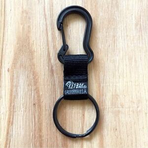 新品同様 BEAMS Carabiner Keyholder ビームス カラビナキーホルダー 米国 アメリカ製 MADE IN U.S.A EDC KEYRING OUTDOOR FISHING HUNTING