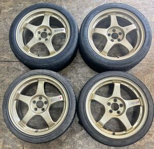 【希少！】SSR インテグラル GT-2 17インチ 7.5J＋50 PCD100 5穴 5H ZN6 86 BRZ インプレッサ レガシィ カローラスポーツ プリウス