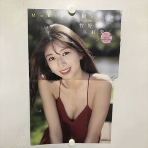 B18866 ◆牧野真莉愛 約50cm×31cm ポスター ★5点以上同梱で送料無料★