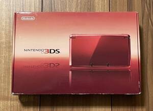 【動作確認済】 ニンテンドー3DS フレアレッド