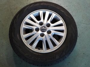 ◆③トヨタ・ヴォクシー純正 15インチアルミ　サマータイヤ付き　195/65Ｒ15　1本 　残溝6mm【個人宅宛発送不可】◆L-4-R