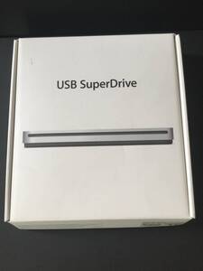 Ａｐｐｌｅ　アップル　ＵＳＢ　ＳｕｐｅｒＤｒｉｖｅ　MD564ZM/A　★USBケーブルに亀裂あり★