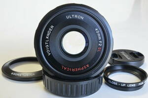 【美品】 フォクトレンダー ウルトロン Voigtlander ULTON 40mm f2 SL ASPHERICAL Nikon F Mount ニコン F マウント