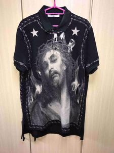 正規 16SS Givenchy ジバンシィ ジーザス Jesus ポロシャツ XXS