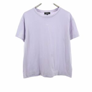 アーペーセー 日本製 半袖 Tシャツ M パープル系 A.P.C. レディース