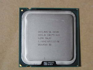 ■Intel Core2Duo E8500 SLB9K 3.16GHz/6M/1333/06 Wolfdale LGA775 2コア (Ci0399)