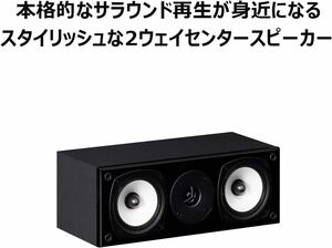 ONKYO オンキョー センタースピーカーシステム (1台) 黒モデル D109XCB