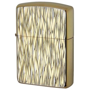 Zippo ジッポライター アーマー ヒートヘイズ シルバー ゴールド 両面加工 ARMOR Heat Haze Silver&Gold A SG