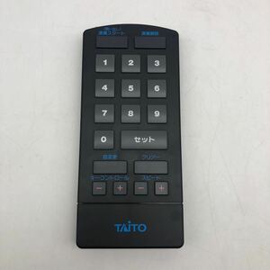 TAITO リモコン XRC-2000 カラオケ◆動作未確認 現状品