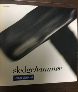 美盤　ライナー付　Peter Gabriel / Sledgehammer / Peter Saville 
