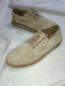 SPERRY TOP-SIDER スペリー トップサイダー 　8M ソフト　スウェード シューズ　ベージュ　26.0ｃｍ　CAMDEN OXFORD SUEDE 