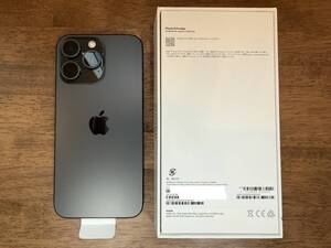 iPhone15ProMax256GB（ブラックチタニウム）