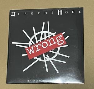 未開封 送料込 Depeche Mode - Wrong 7インチ レコード ナンバー入り / BONG40