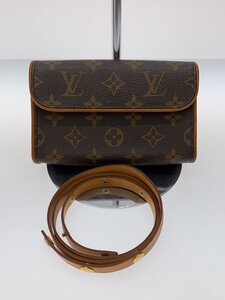 LOUIS VUITTON◆ポシェット・フロランティーヌ_モノグラム・キャンバス_BRW/PVC/BRW