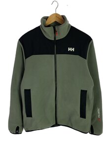 HELLY HANSEN◆フリースジャケット/M/ポリエステル/GRY/無地/HH52252