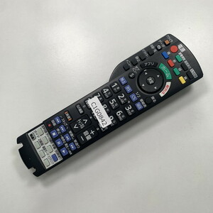 C1G842 【送料１８５円】 TV リモコン / パナソニック Panasonic N2QAYB001016 動作確認済み★即発送★ テレビ