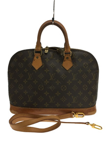 LOUIS VUITTON◆アルマBB_モノグラム_BRW/PVC/BRW/総柄/M53152/VI0954