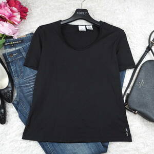 G3843*ARMANI EXCHANGE アルマーニエクスチェンジ☆半袖☆Tシャツ☆カットソー☆プルオーバー☆黒ブラック☆S