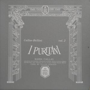 LP盤 カラス,ステファーノ,パネライ&ロッシ＝レメーニ/トリオ・セラフィン/La Scala　Bellini「清教徒」 (3LP)　 