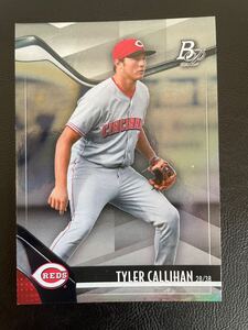 Topps MLB 2021 Bowman platinum プロスペクト #TOP-31 Tyler Callihan タイラー・キャリハン Cincinnati Reds シンシナティ・レッズ