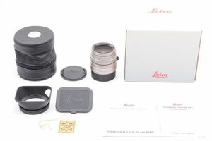 [A- Mint] Leica SUMMILUX-M 35mm f/1.4 ASPH. E46 Lens Titanium 11859 w/Box 9008