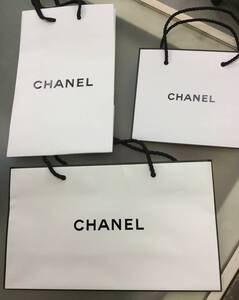 CHANEL シャネル ショップ袋 紙袋 3枚