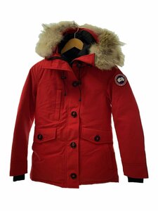 CANADA GOOSE◆ダウンジャケット/XS/ナイロン/RED/無地/2300JL