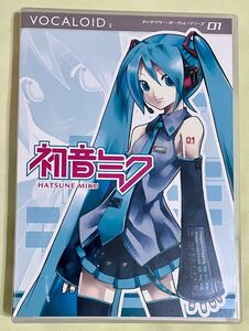 VOCALOID2 初音ミク HATSUNE MIKU CV:藤田咲 YAMAHA ボカロ ボーカロイド クリプトン Crypton キャラクターボーカルシリーズ01