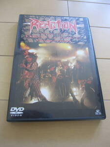 ★ジャパメタ★REACTION リアクション★DEAD ＆LIVE★DVD★中古