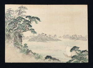 ●木版画●『未知未見の松島』1枚 風景画●浮世絵 日本画 絵画 インテリア