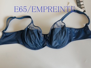 E65☆EMPREINTE オンプランテ高級海外 ブルー　フルカップブラ