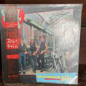 STRAY CATS GONNA BALL ごーいんDOWN TOWN レコード帯付