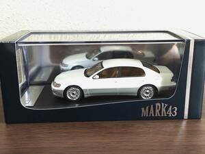 ※MARK43 1/43 トヨタ アリスト 3.0V (JZS147) カスタムバージョン ホワイトパールマイカトーニングG 白 ARISTO 新品／未展示品！