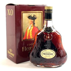 ヘネシー Hennessy XO 金キャップ クリアボトル 700ml ブランデー コニャック 【古酒】