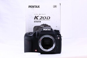 【ショット数9764回・超美品】ペンタックス PENTAX K20D ボディ#16544