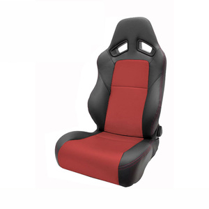 RECARO シートカバー SR-7F KK100 2017年～モデル スポーツシートカバー ブラック×センターレッド G-Bring/ジーブリング (GBRC-101CR