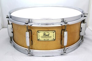 USED Pearl CustomClassic メイプル単板スネア 14x5.5