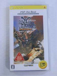 【中古/PSP/ケース説明書付】 PSPソフト モンスターハンター ポータブル　 [ベスト版]　[ULJM-08010]