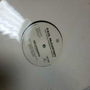 ポール・マッカートニー/DELIVERANCE 30センチシングル盤　UK盤