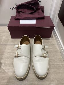 JOHN LOBB 0318 レザースニーカー　HOLME ホルム　ダブルモンク　レザーシューズ