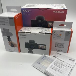 ω美品【SONY ソニー デジタルカメラ VLOGCAM ZV-1G シューティンググリップキット 自撮り撮影 Vlog 小型軽量ボディ 録画動画】TK3696