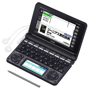 【中古】カシオ 電子辞書 エクスワード 高校生モデル 特別英語コンテンツ含む140コンテンツ収録 XD-N4805BK ブラック