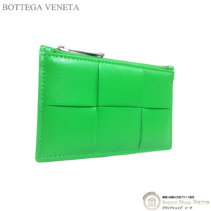 ボッテガ ヴェネタ （BOTTEGA VENETA） マキシイントレ カセット カードケース コインケース 681010 パラキート（新品）