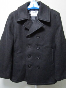 ショット　ピーコート・42（MADE IN USA Schott PEACOATアメリカ製Pコートジャケット防寒コート）